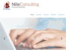 Tablet Screenshot of nileconsulting.ca